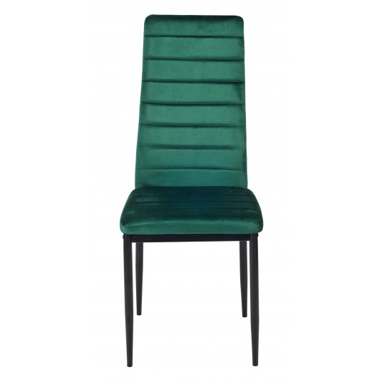 Krzesło LR-1494 Velvet 01 Zielony -zdjęcie numer 1