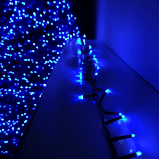 Lampki choinkowe wewnętrzne 300 LED niebieski -zdjęcie numer 9