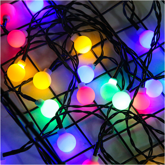 Lampki kulki 100 LED multikolor -zdjęcie numer 9
