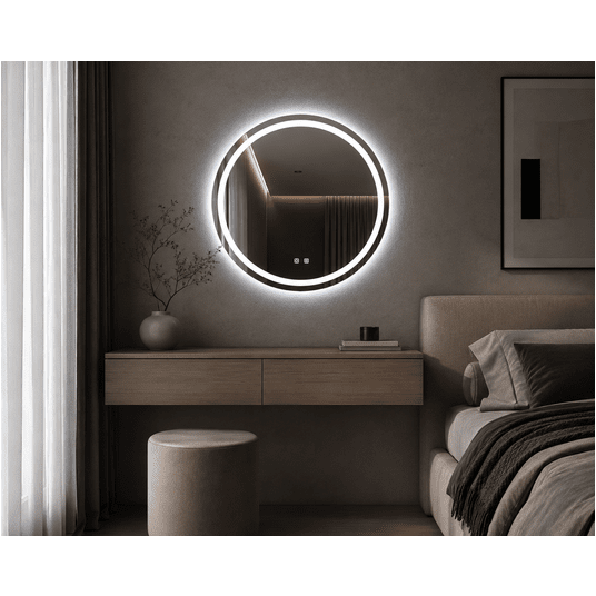 Lustro LED okrągłe fi 60cm -zdjęcie numer 5