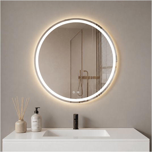 Lustro LED okrągłe fi 70cm -zdjęcie numer 1