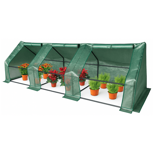 Tunel mini folia 16mm 295x95x95cm zielony -zdjęcie numer 1
