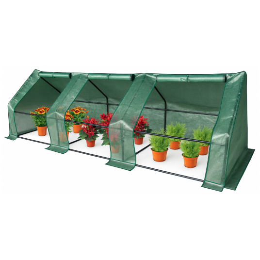 Tunel mini folia 16mm 295x95x95cm zielony -zdjęcie numer 2