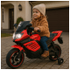 Motocykl K1500 NV-Q158 czerwony -zdjęcie numer 4