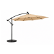 Parasol ogrodowy 300cm LED beżowy ciemny -zdjęcie numer 13