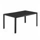 Stół aluminiowy 140x80 drewno ZMO-A-2-D -zdjęcie numer 7