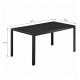 Stół aluminiowy 140x80 drewno ZMO-A-2-D -zdjęcie numer 8