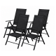ZKO-A-4 Zestaw 4 krzeseł aluminiowych YLFC-012 -zdjęcie numer 3