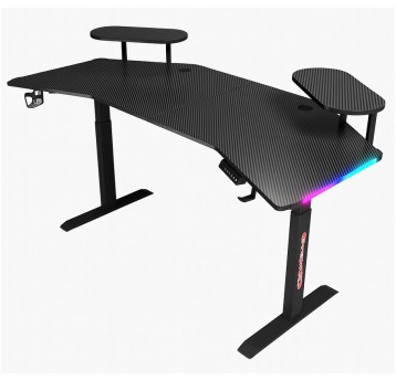 BR03-160 Biurko regulowane czarne