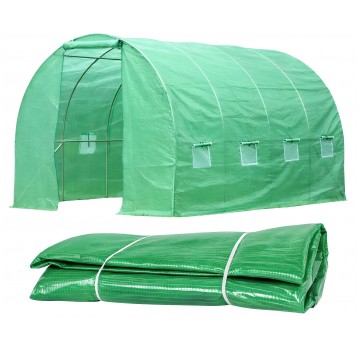 Folia na tunel 2,5x5x2m zielona