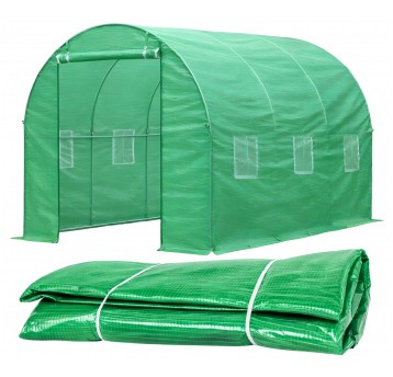 Folia na tunel 2x3x2m zielona