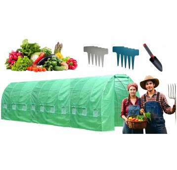 Folia na tunel 3x10 Zielona