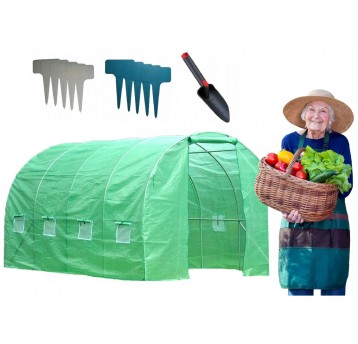 Folia na tunel 3x4,5 Zielona