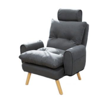 Fotel rozkładany S1380 szary ciemny