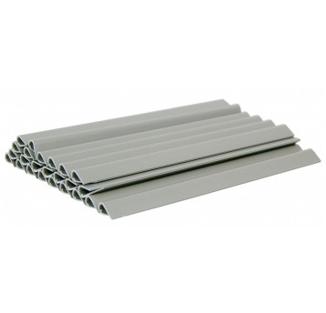 Klipsy do taśmy ogrodzeniowej 19cm białe