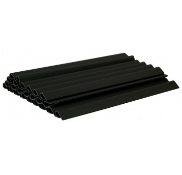 Klipsy do taśmy ogrodzeniowej 19cm czarne