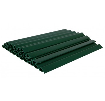 Klipsy do taśmy ogrodzeniowej 19cm zielone