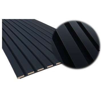 Lamel SLIM 275cm czarny 4szt.