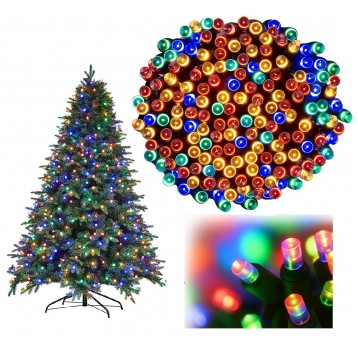 Lampki choinkowe wewnętrzne 200 LED mutlikolor