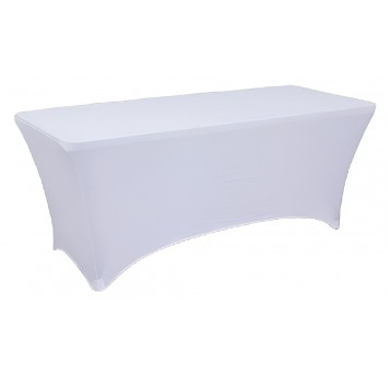 Obrus na stół cateringowy 180cm biały