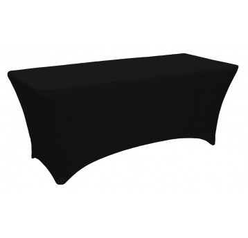 Obrus na stół cateringowy 240cm czarny