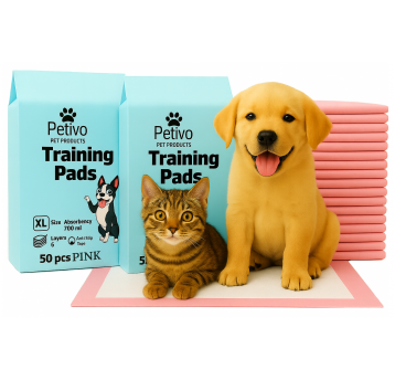 PETIVO podkład 60x60 różowy