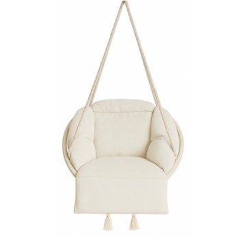 Poduszka duża bocianie gniazdo 70 cm Beżowy