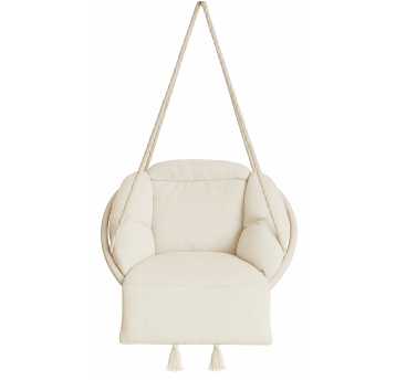 Poduszka duża bocianie gniazdo 80 cm Beżowy