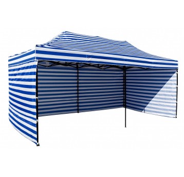 Poszycie 3x4,5 pasy biało niebieskie