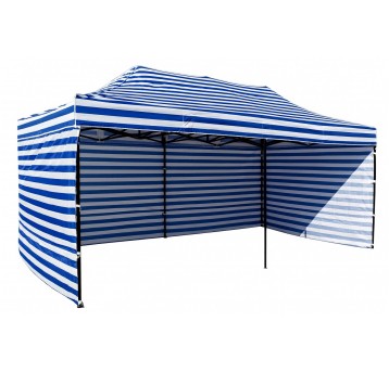 Poszycie 3x6 pasy biało niebieskie