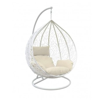 Qn-02 Kosz wiszący biały