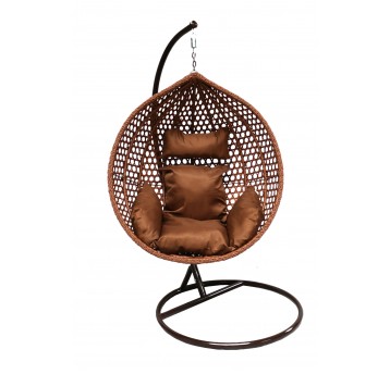 Qn-08 Kosz wiszący brązowy