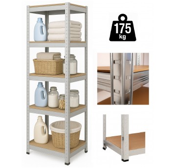 RM01 Regał magazynowy 180x40x40