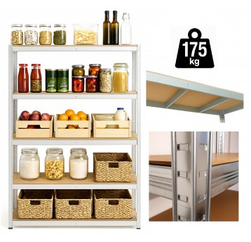 RM01 Regał magazynowy 205x120x45