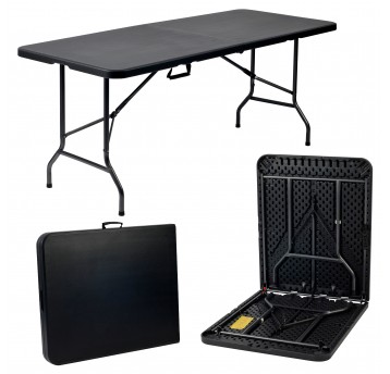 Stół cateringowy 240cm czarny