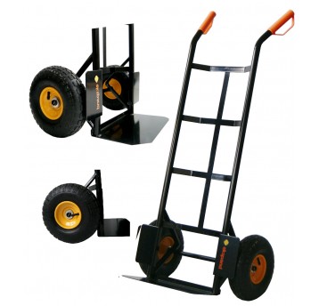 WM03 Wózek magazynowy bednarka czarny