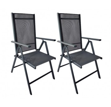 ZKO-A-4 Zestaw 2 krzeseł aluminiowych YLFC-012