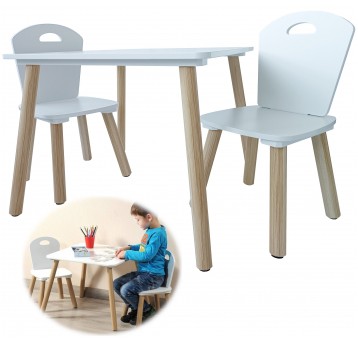 ZMD-01 Zestaw mebli dla dzieci biały